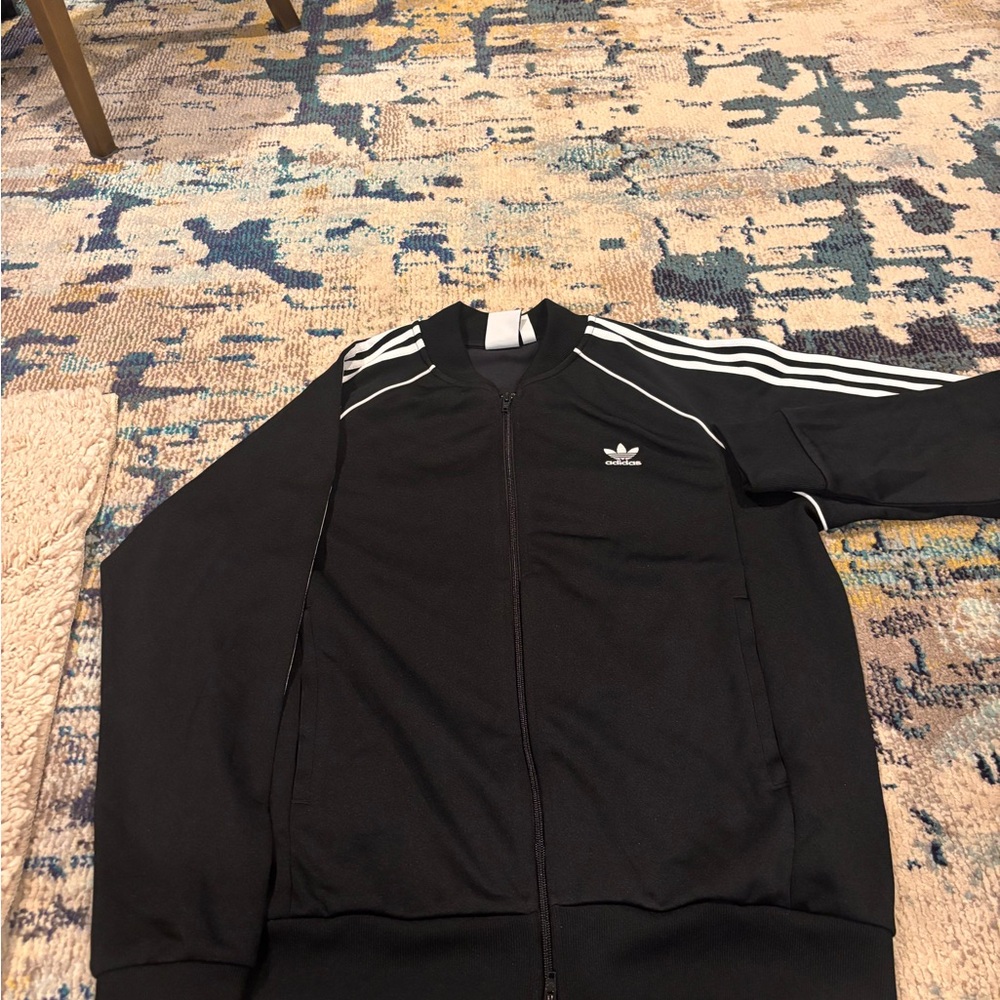 Adidas Black and White Jacket